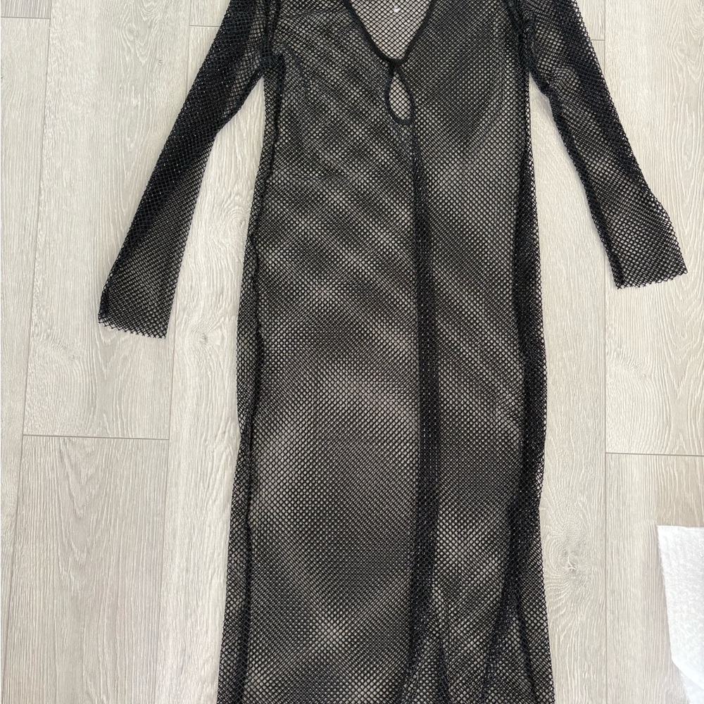 L'AGENCE Sara Mesh Cover-
Up dress - Picture 6 of 8